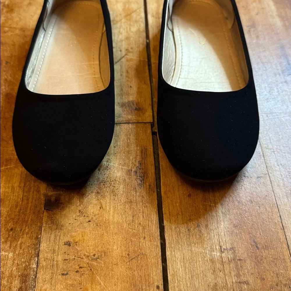 Dream Pairs Black flats dress shoes size 4 ballerina flats spring